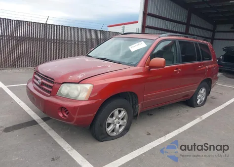 2002 Toyota Highlander V6 from USA, damaged, VIN JTEHF21AX20043621